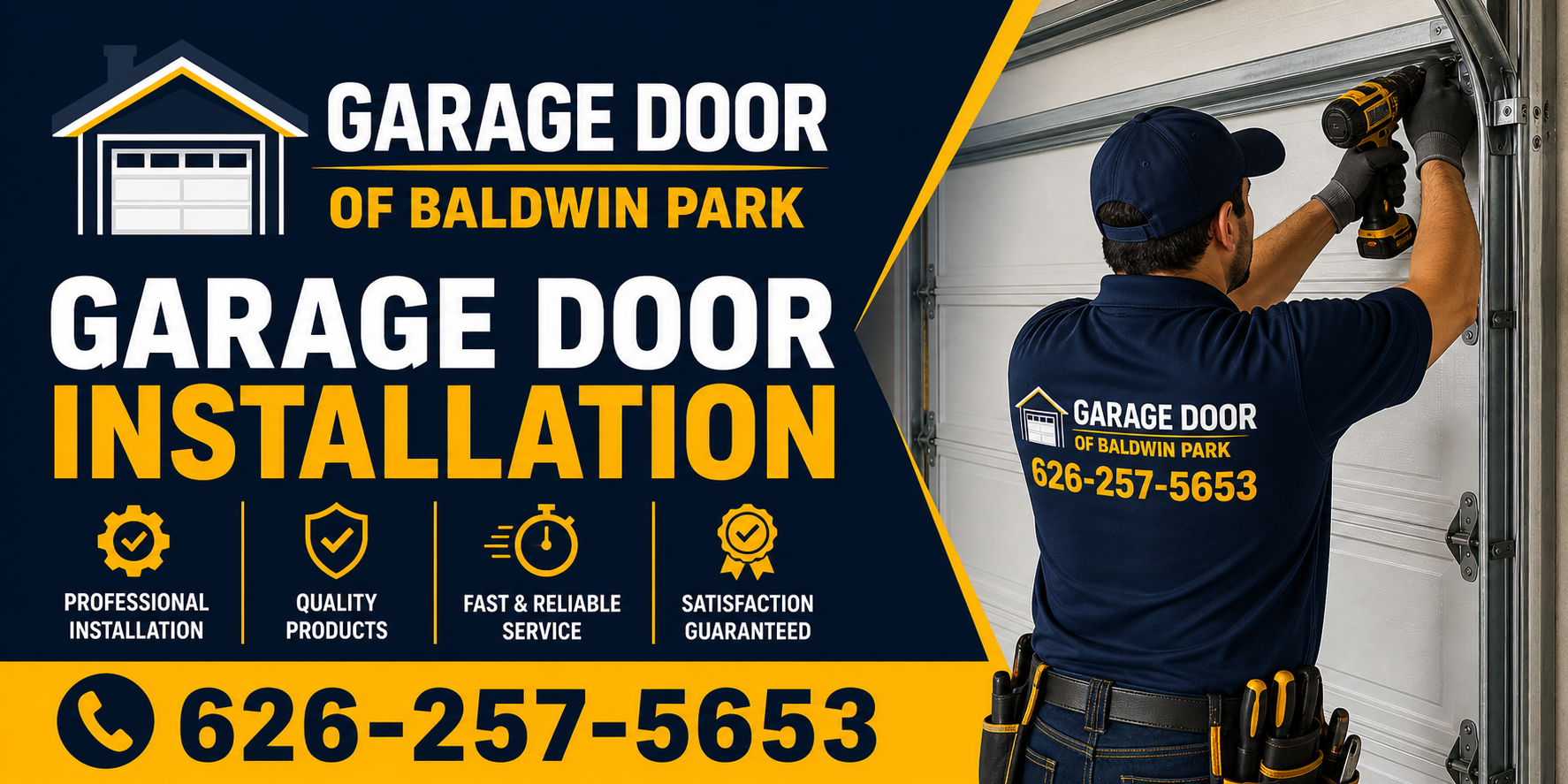Garage Door of Baldwin Park 